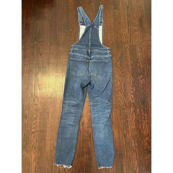 Madewell Denim Skinny Overalls Size XS - Picture 2 of 10